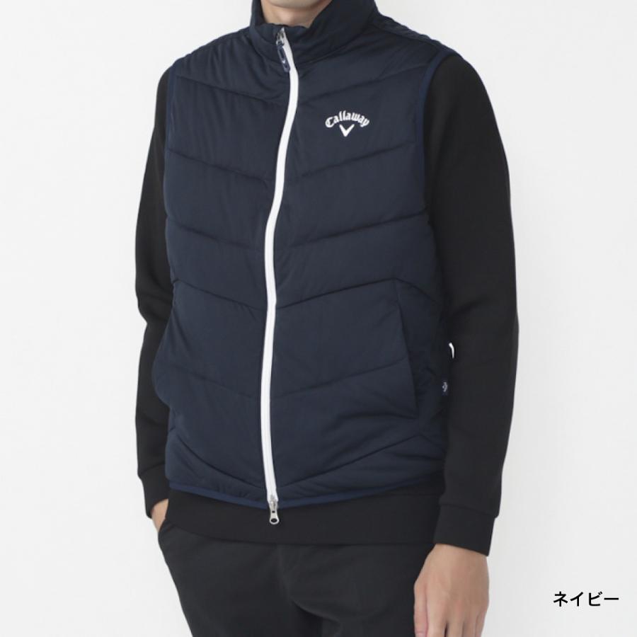 Callaway（キャロウェイ） ゴルフウェア 中綿ベスト 秋 冬 スター