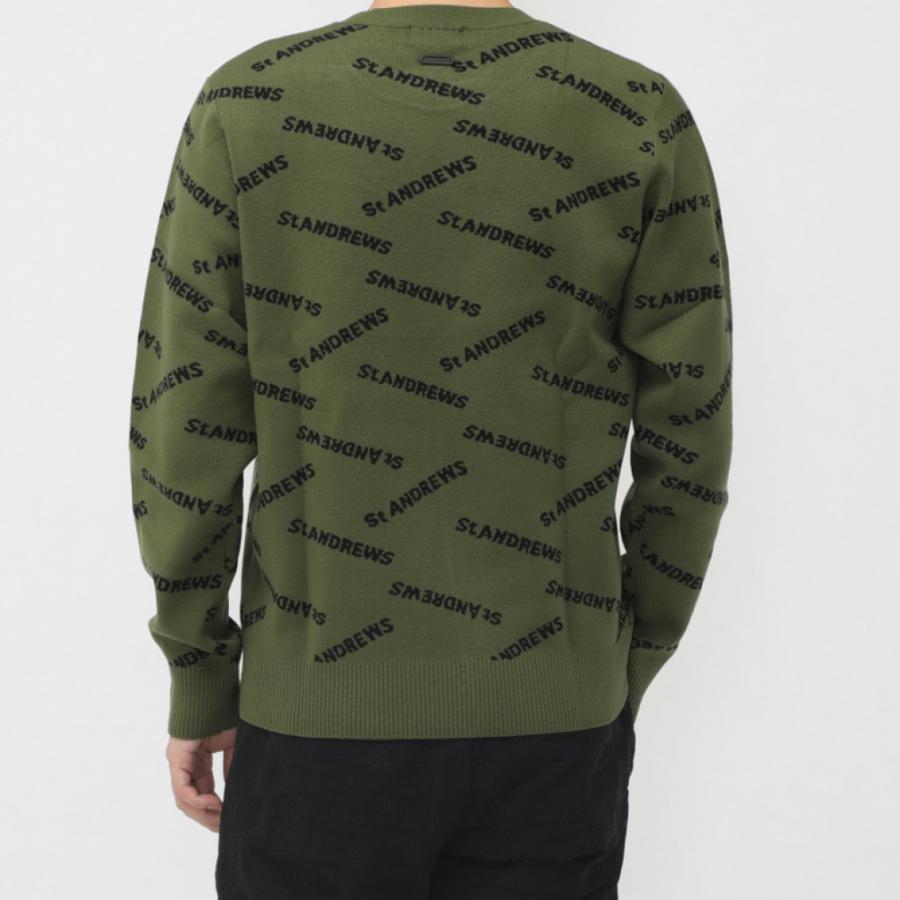 St ANDREWS セントアンドリュース ゴルフウェア 長袖セーター 秋 冬