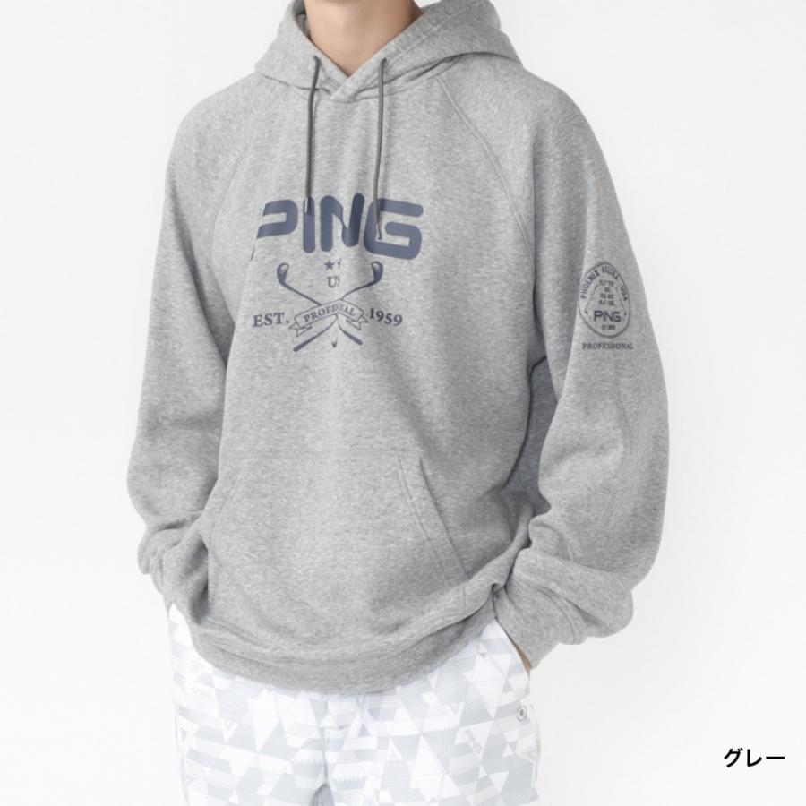 PING（ピン） ゴルフウェア 長袖トレーナー 秋 冬 23FWスウェット