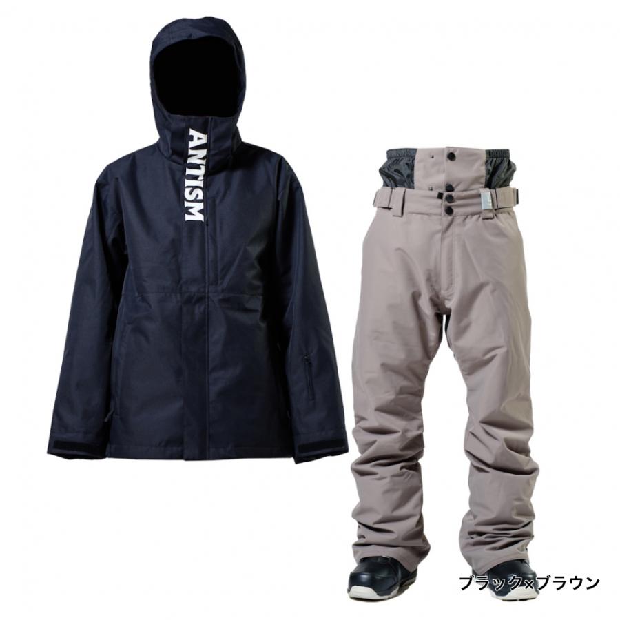 アンティズム メンズ スノーボード 上下セットウェア スノーボード