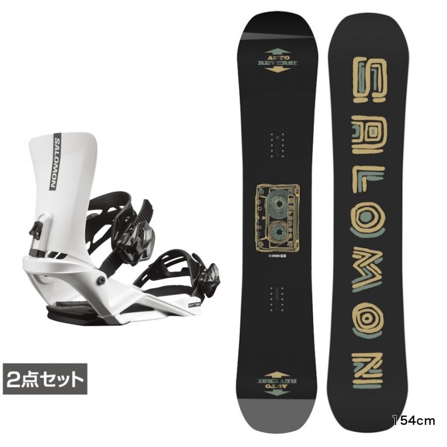 SALOMON（サロモン） OWEN ＆ RHYTHM White 板＋ビンディングセット