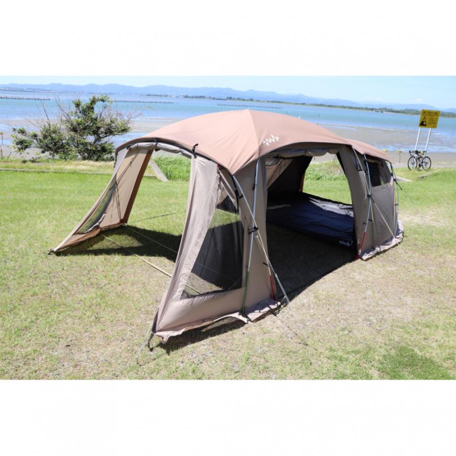 アルペンアウトドアーズ 2ルームテント AOD-3 ＋ フロアマット＋