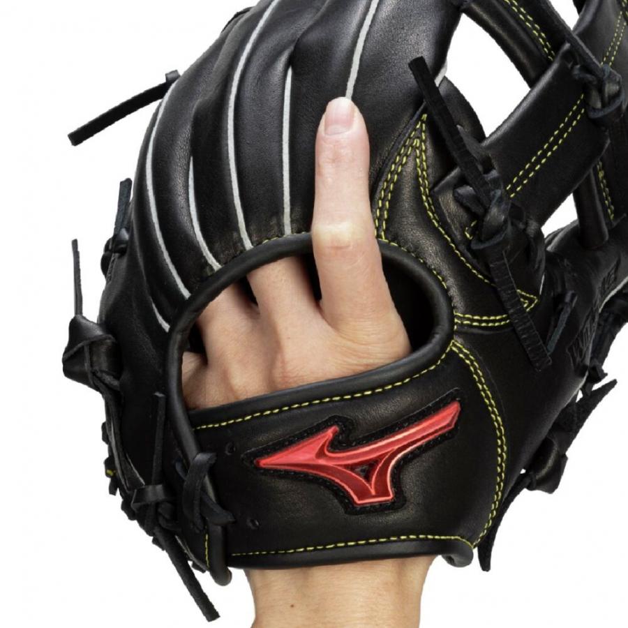 MIZUNO（ミズノ） WILL DRIVE RED 小指2本入れグラブ ジュニア軟式用