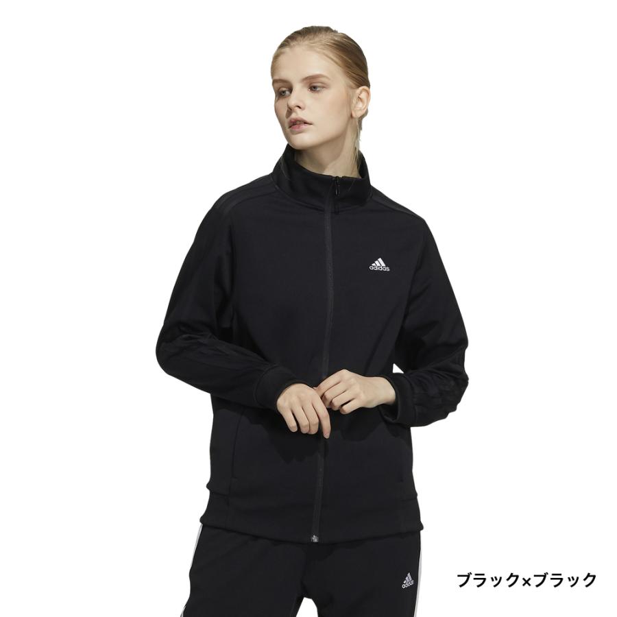 adidas（アディダス） レディース 長袖 ジャージジャケット スリー