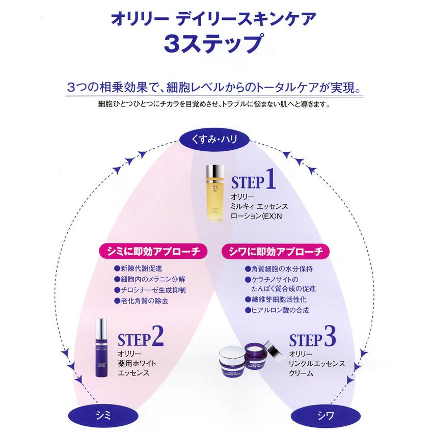 O'LEARY オリリー 薬用ホワイトエッセンスN ＆ リンクルエッセンス