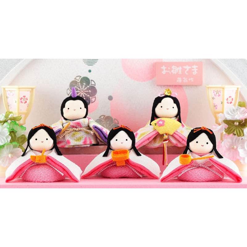 雛人形 コンパクト ひな人形 ケース飾り 十人飾り 藤翁作 星ぽてり