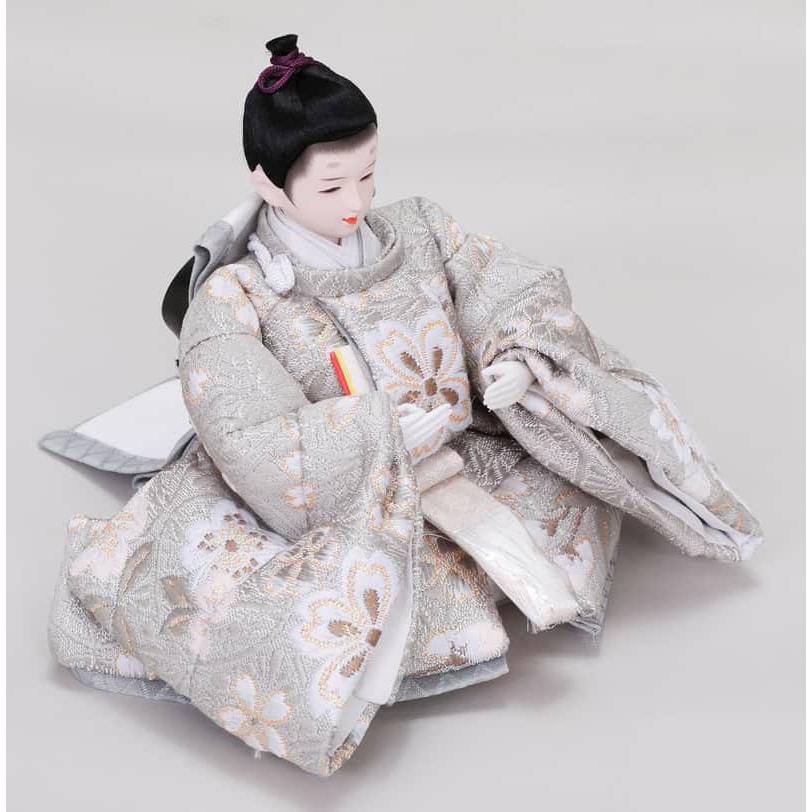 雛人形 コンパクト 平安豊久 ひな人形 平飾り 親王飾り さな 小芥子