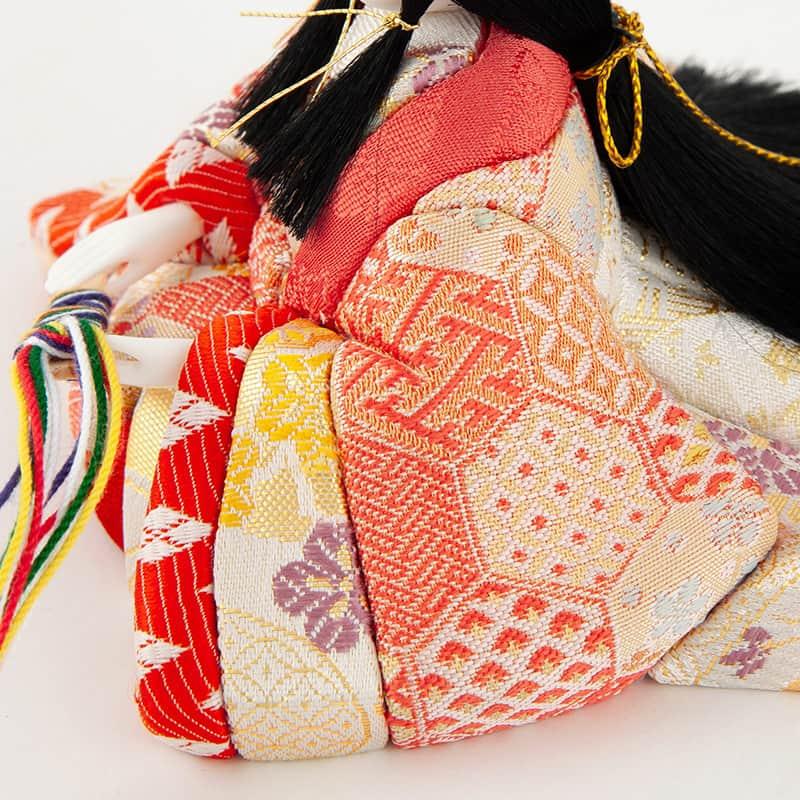 雛人形 コンパクト 一秀 ひな人形 木目込人形飾り 三段飾り 十人飾り