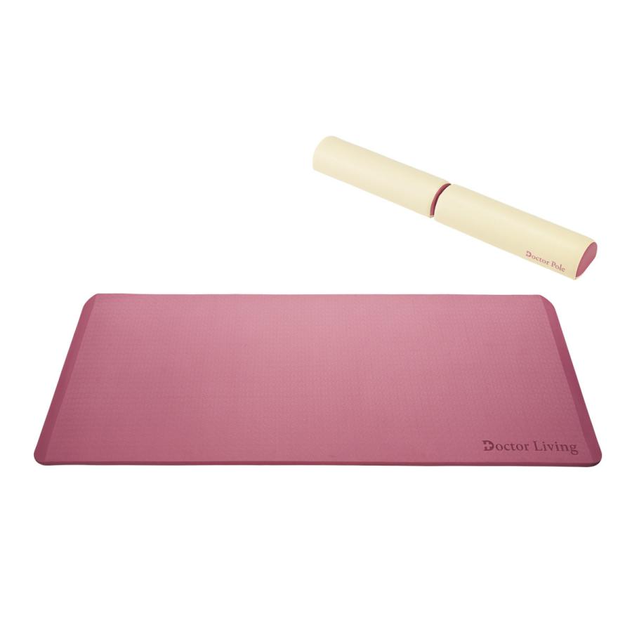 ドクターポール＆リビングセット ヨガマット フォームローラー セット