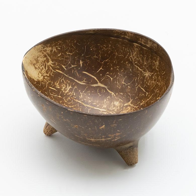 ココナッツ ウッド デコレーション ボウル オブジェ 小物 入れ バリ