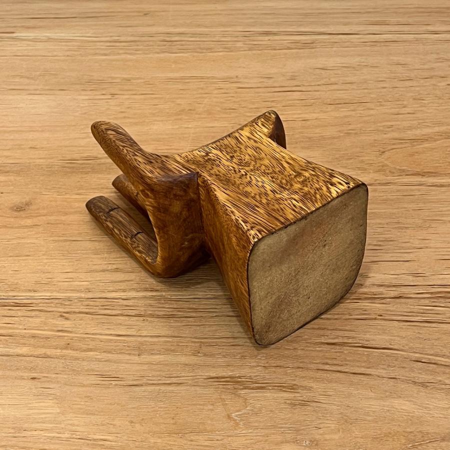 ハンドオブジェ 手の形をした木彫りのオブジェ 17cm マネキン 商品撮影