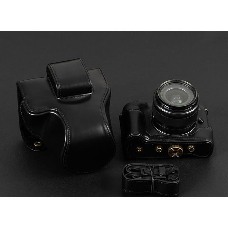 CANON EOS M5 kissM2 kissM対応】レザーカメラケース カメラバッグ