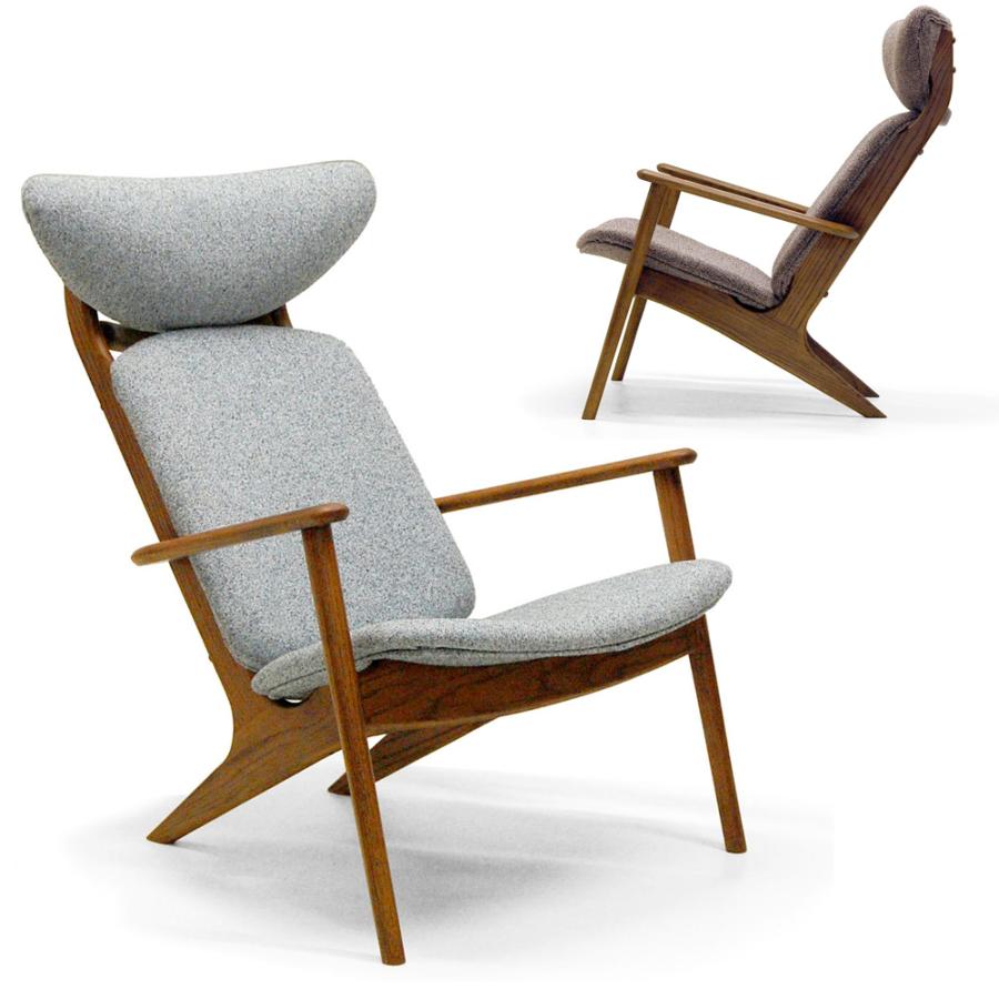 イージーチェア パーソナルチェア POPOLU ハイバック 北欧モダン