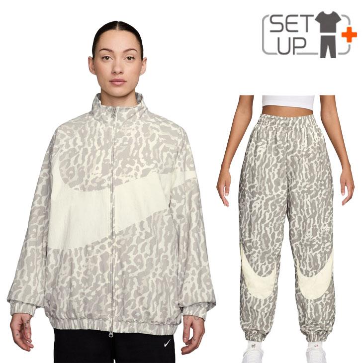 NIKE（ナイキ） ウィンドブレーカー 上下 レディース ウーブン プリン