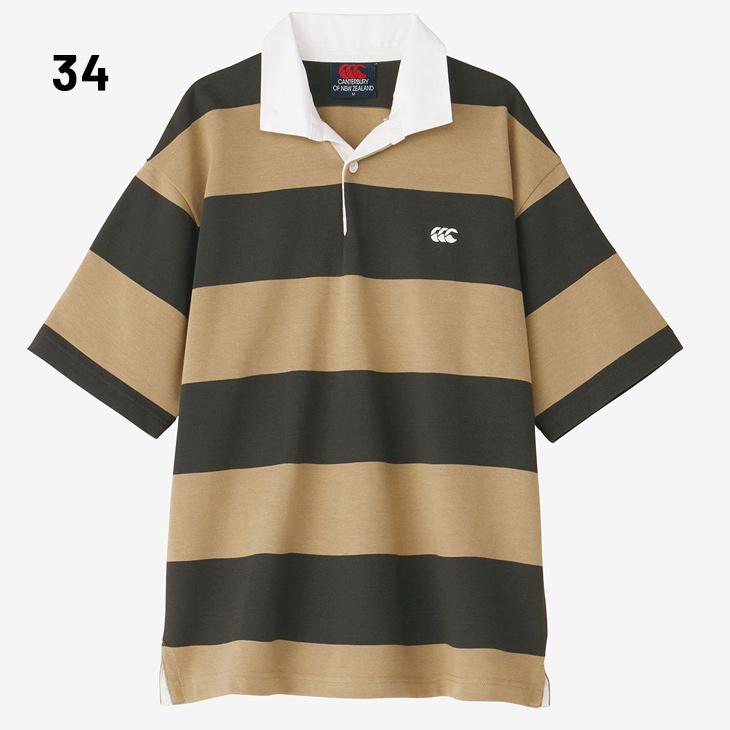 カンタベリー（Canterbury） ラガーシャツ 半袖 メンズ ユニセックス