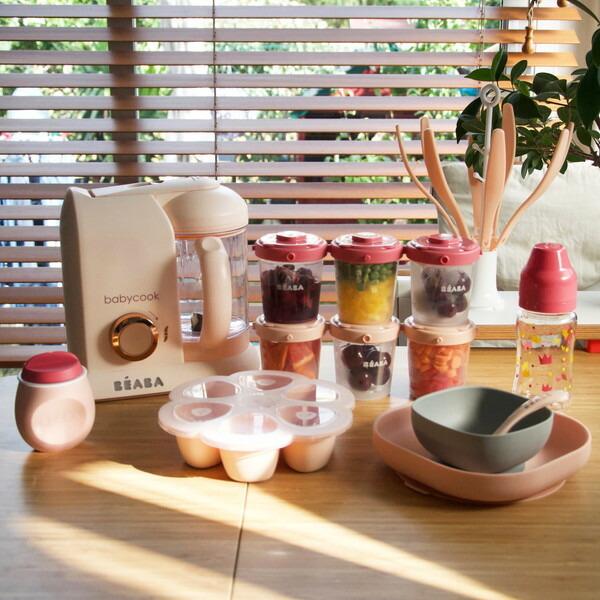 BEABA ベアバ ベビークック 離乳食メーカー ピンク ベビーフード