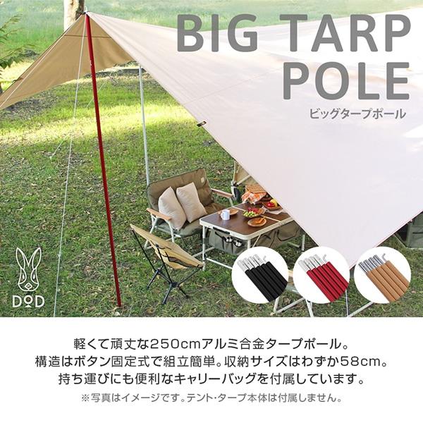 DOD（ディオーオーディー） ポール ビッグタープポール XP5-507K dod