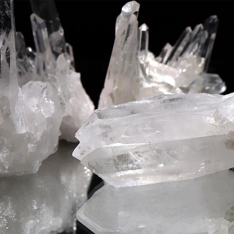 国産水晶のクラスター オブジェ 国産水晶のクラスター オブジェ 【公式