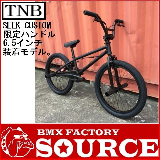 自転車 BMX FLATLAND 20インチ TNB SEEK CUSTOM MATT BLACK BAR : BMX