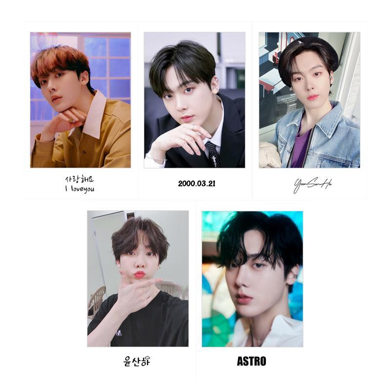 ユンサンハ ユンサナ アストロ カードサイズ ラミネートトレカ 写真 5