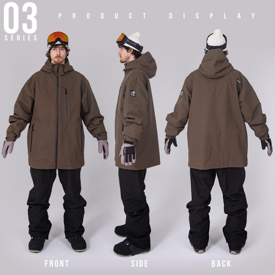 BLACK SNOW スノボウェア メンズ 上下セット スノーボードウェア