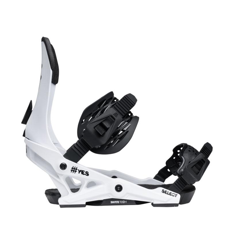 YES 25-26 スノーボード ビンディング YES SELECT WHITE イエス
