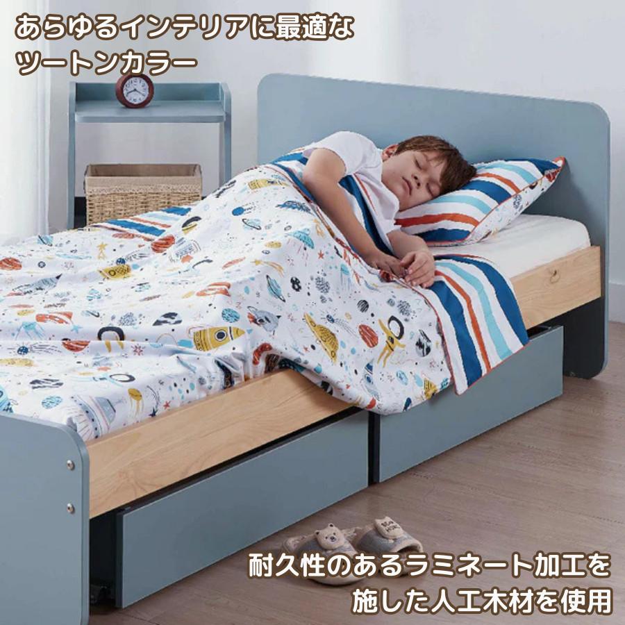Boori シングルベッド イコール 2年保証 組立簡単 子どもベッド