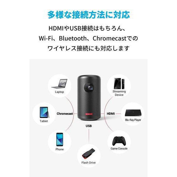 Nebula（Anker） アンカー モバイルプロジェクター Nebula Capsule II