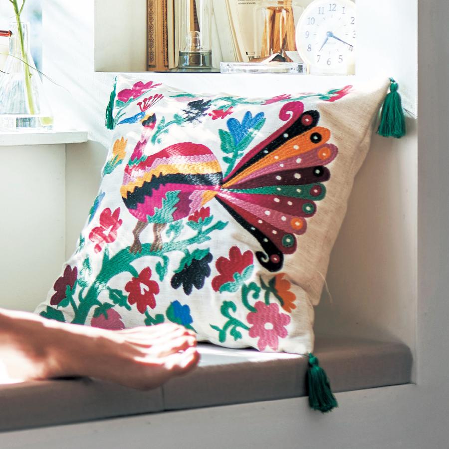 ベルメゾン（BELLE MAISON） クッションカバー カバー インテリア