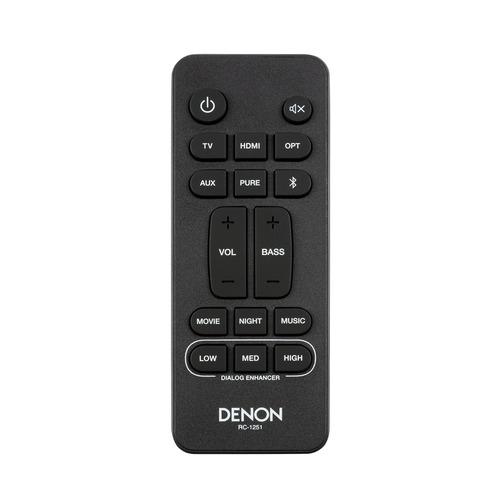 DENON DHT-S218K サウンドバー Dolby Atmos対応 ブラック : ベスト電器