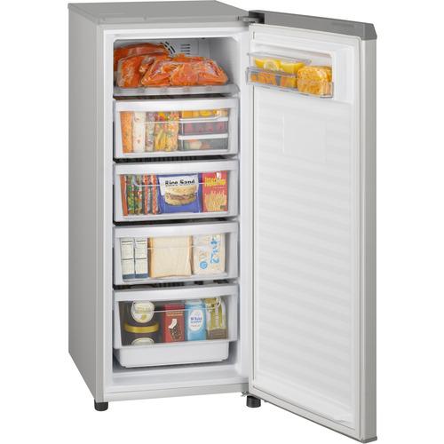 パナソニック NR-FZ120D-SS 1ドア冷凍庫 (121L・右開き) シャイニー