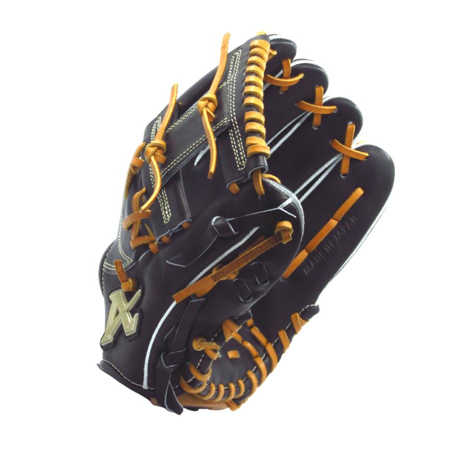 ATOMS 野球 アトムズ 軟式内野手用グラブ ACN-026 ブラック ナショナル