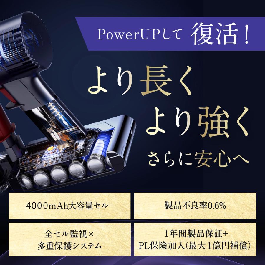 Dyson（ダイソン） 掃除機 バッテリー v6 PSE適合 PL保険 大容量