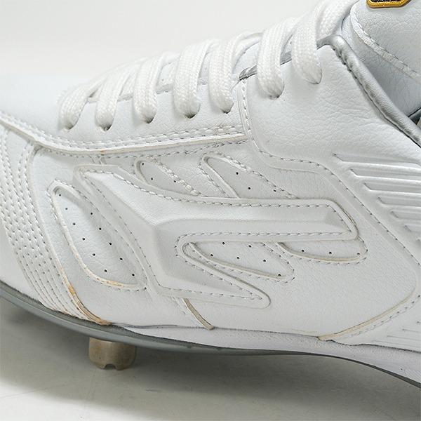 ザナックス 交換無料 野球 スパイク 金具 大人 白 紐式 樹脂底スパイク