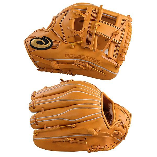 ASICS（アシックス） 野球 グローブ 軟式 大人 右投げ ゴールド