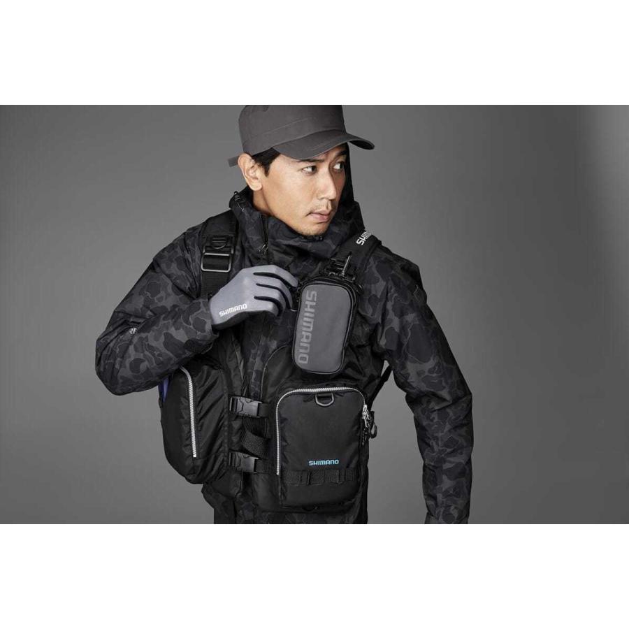 シマノ（SHIMANO） VF-068T ゲームベストライト グレーダックカモ
