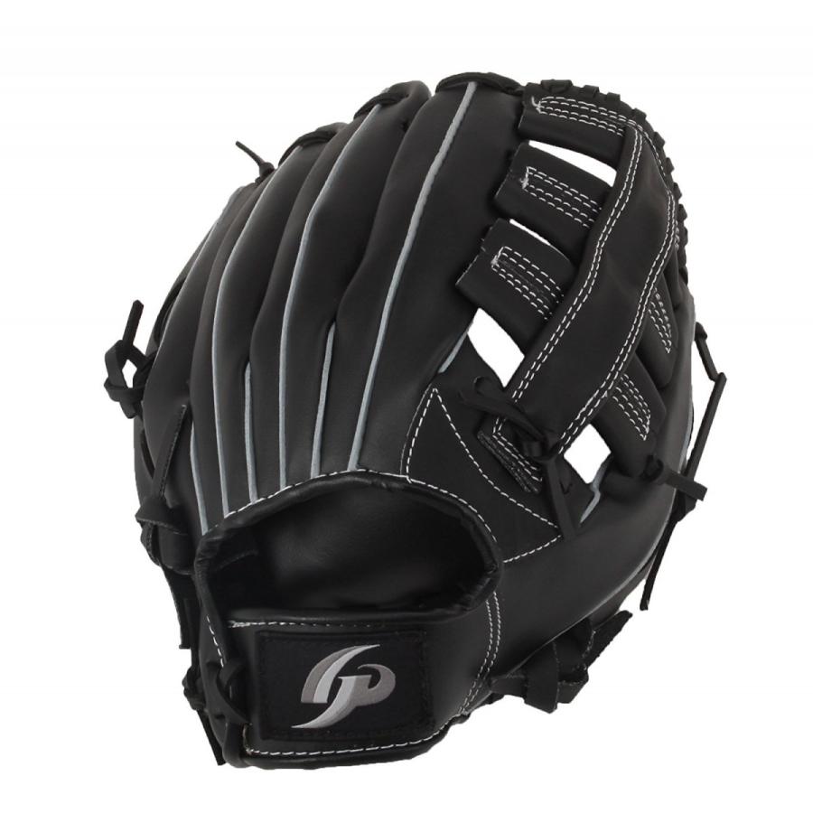 GP] 軟式グローブ 大人用 右投げ用/左投げ用 オールラウンド ブラック