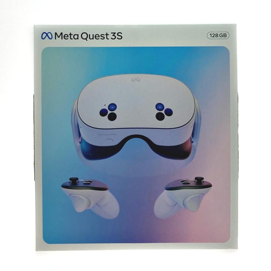 Meta Quest 3S 128GB VRヘッドセット ホワイト MC-1204061-01 やや傷や