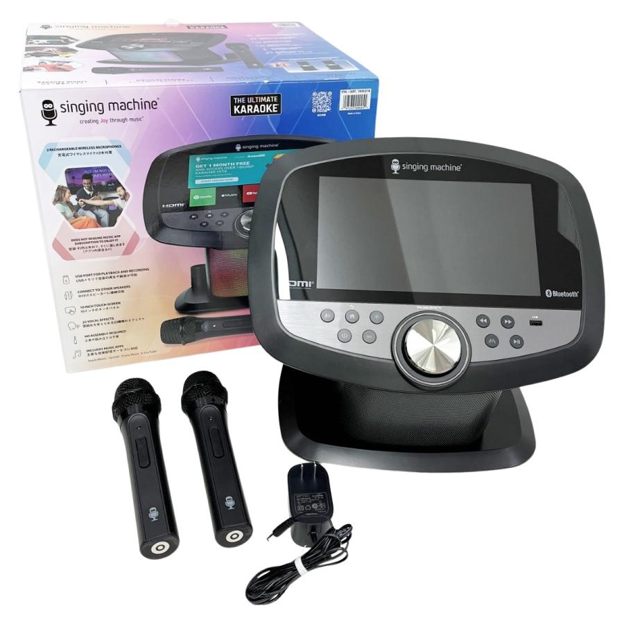 ◇◇ Singing Machine Wi-Fi カラオケマシーン Bluetooth やや傷や汚れ