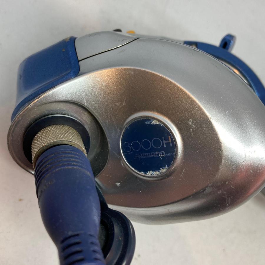 ττ SHIMANO シマノ 電動リール 04電動丸 3000H 電源ケーブル付 01860