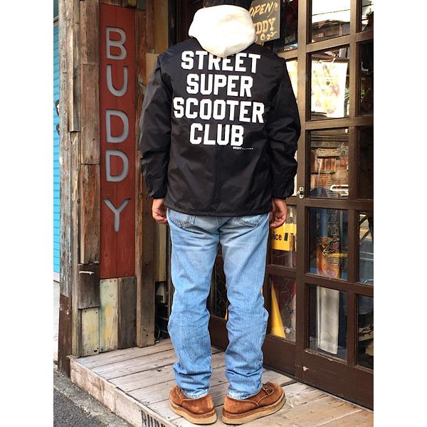 コーチジャケット 裏ボア付き BUDDY ウィンドブレーカー スクーター