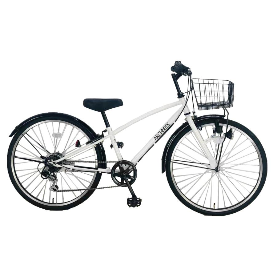 子供用自転車 クロスバイク 24インチ 6段変速 自転車 小学生 カゴ