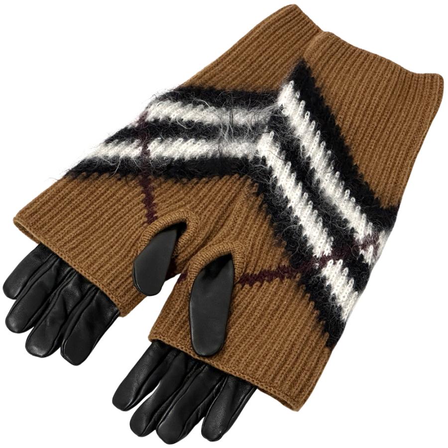 BURBERRY（バーバリー） 手袋 レディース ブランド ウール レザー