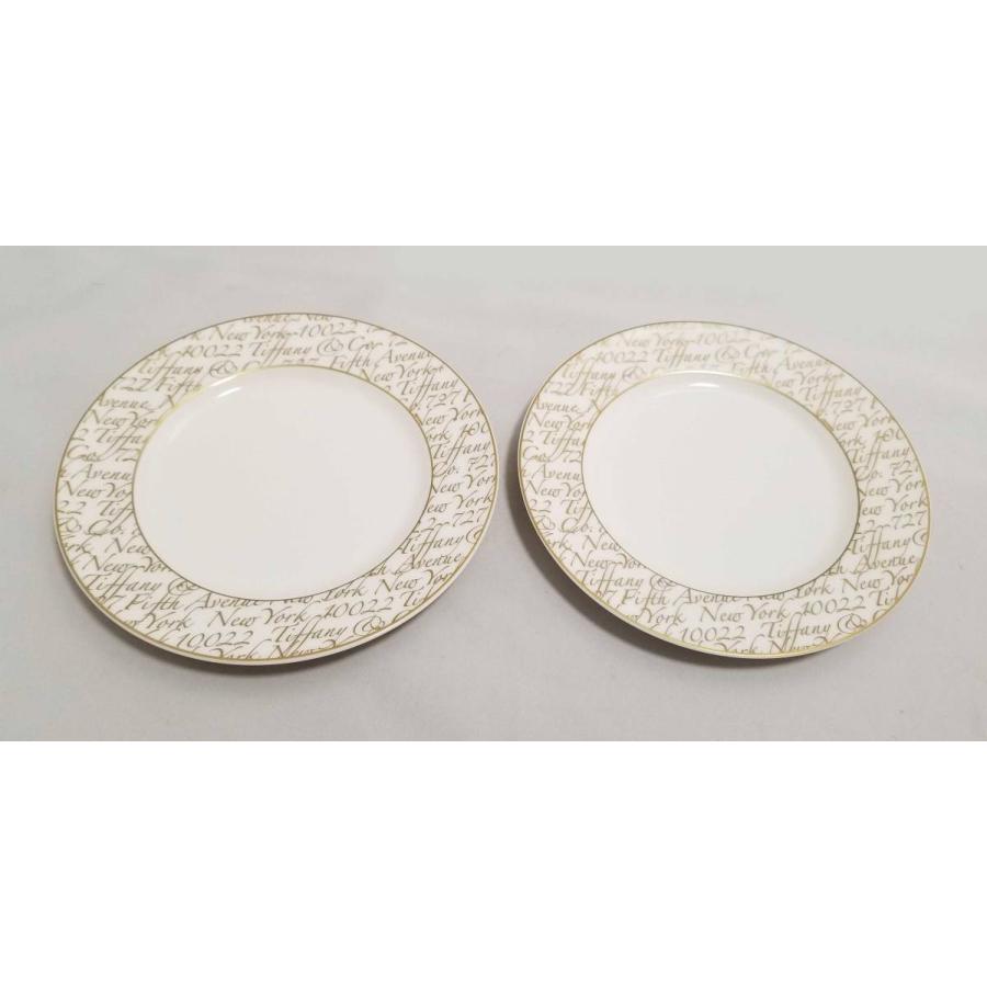 TIFFANY&Co.（ティファニー） 未使用 ノーツ NOTES ペアプレート 絶版