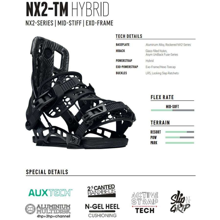 FLOW（フロー） 即出荷 23-24 FLOW / フロー NX2-TM HYBRID エヌ