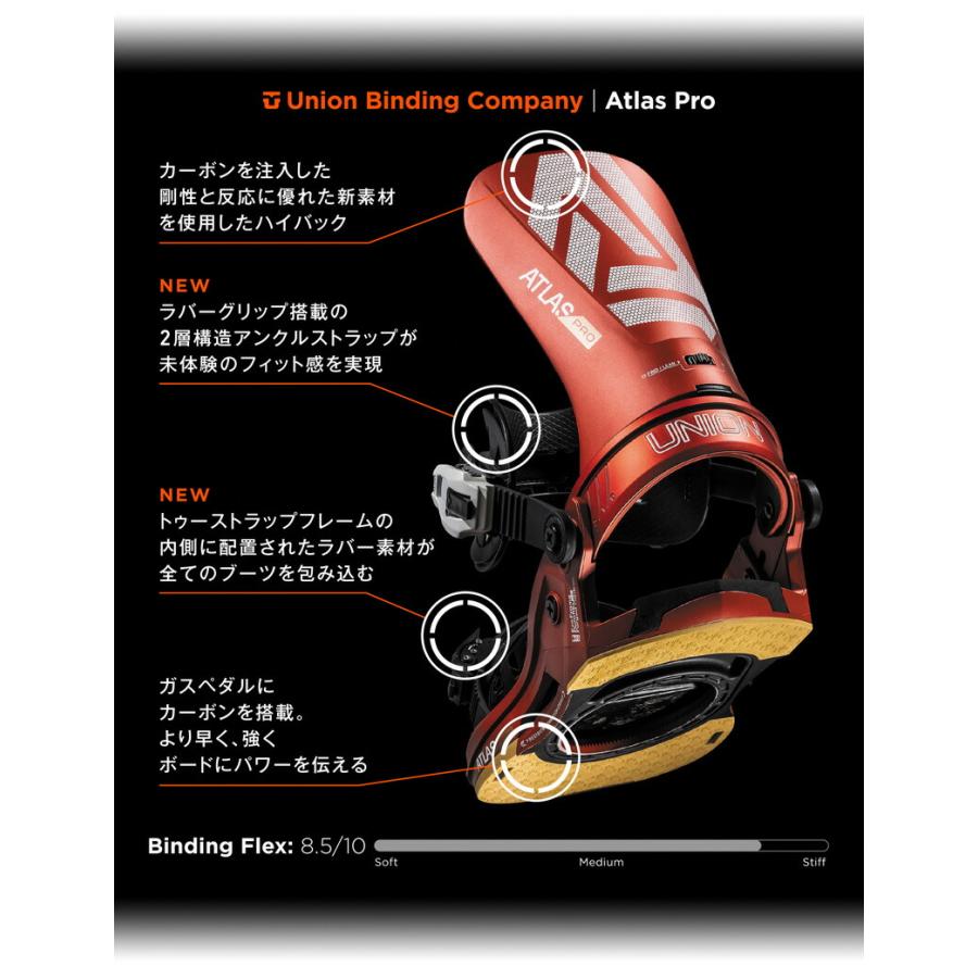 UNION BINDING 24-25 UNION/ユニオン ATLAS PRO アトラスプロ メンズ
