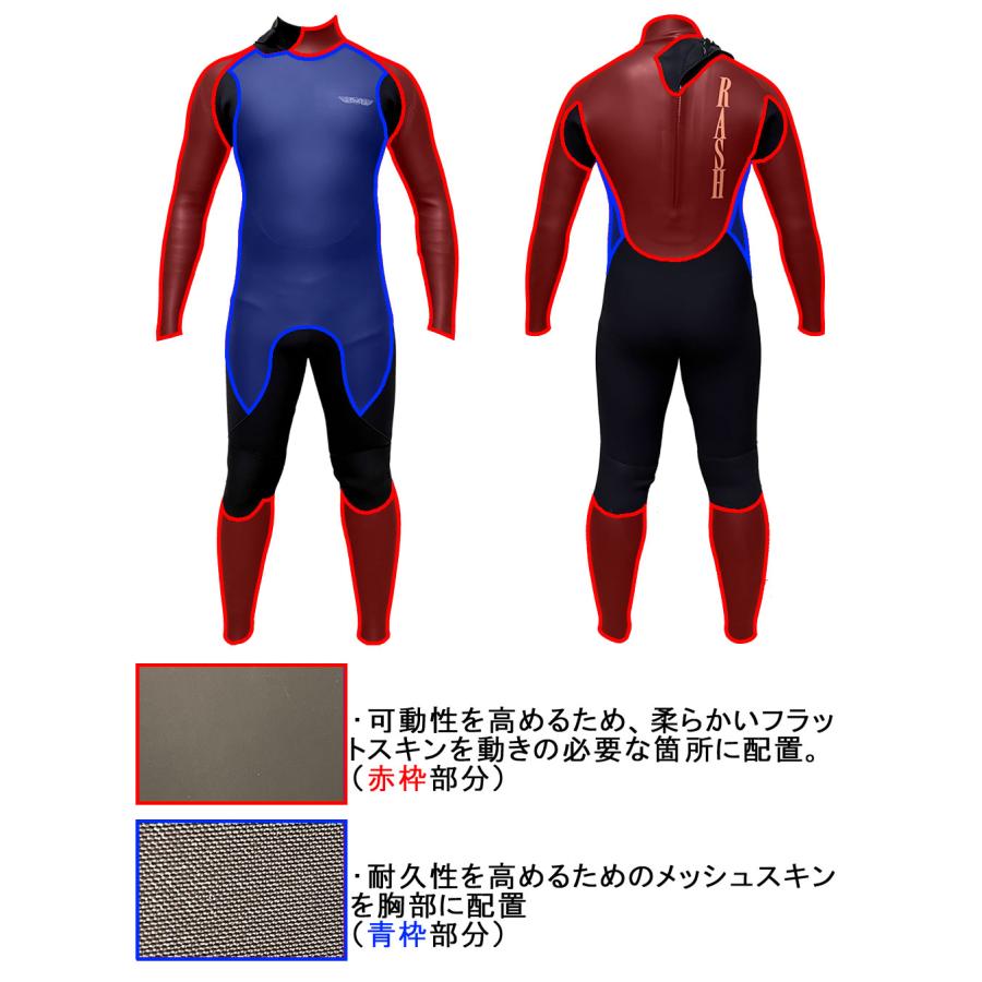 25-26 RASH JB FASTENER TYPE DRK / ラッシュ バックジップ 5mmx3.5mm