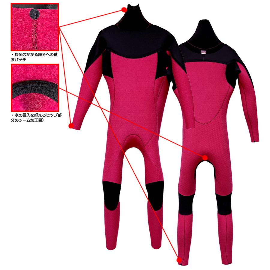 25-26 RASH DZ LONG CHEST ZIP TYPE BON / ラッシュ ロングチェスト