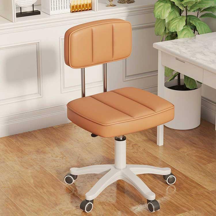 スツール フットケアイス 背もたれ付き キャスター付き 高さ調節可能