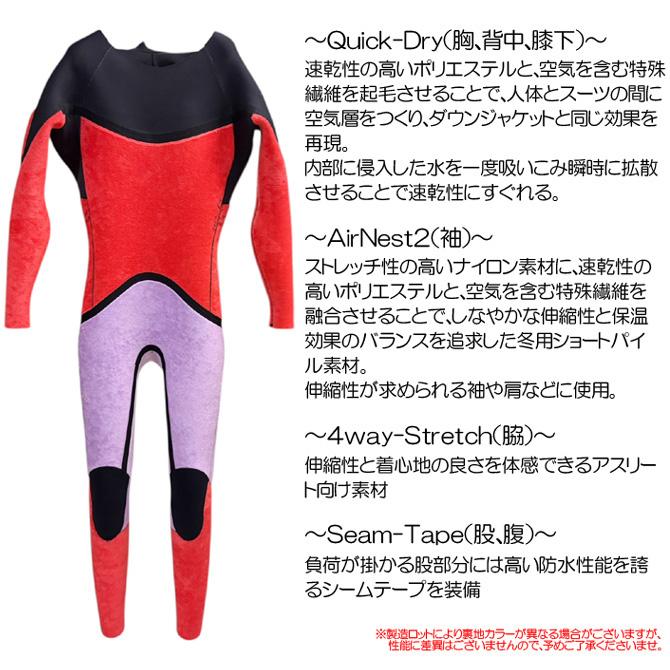 2025-26モデル】サイバー ウェットスーツ 5/3mm セミドライ フルスーツ